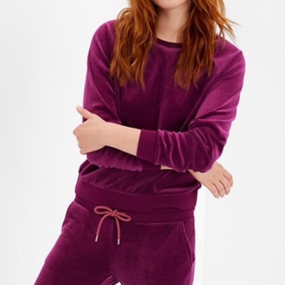 Gap Velour Sweatshirt Size XS